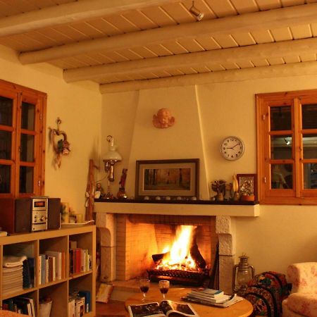 Mercouri Stone Cottage Korakochori Bagian luar foto