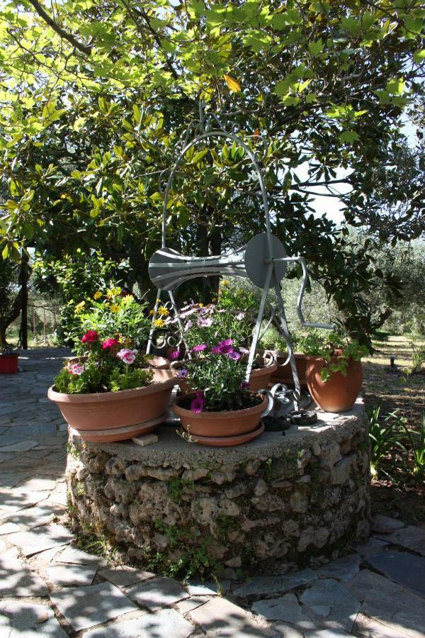 Mercouri Stone Cottage Korakochori Bagian luar foto