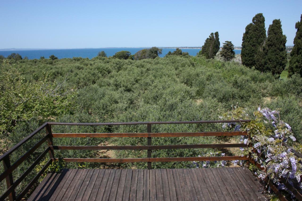 Mercouri Stone Cottage Korakochori Bagian luar foto