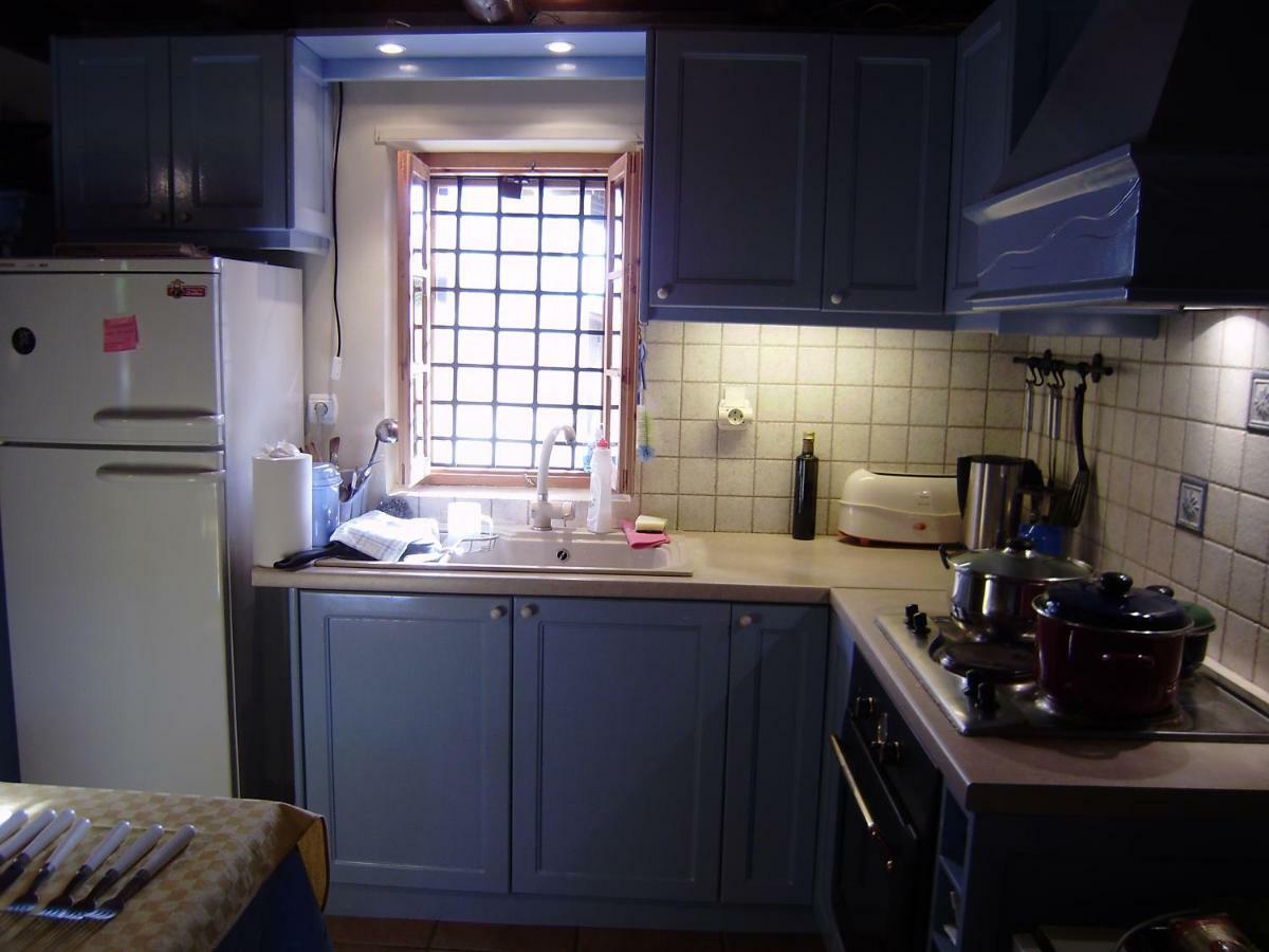 Mercouri Stone Cottage Korakochori Bagian luar foto