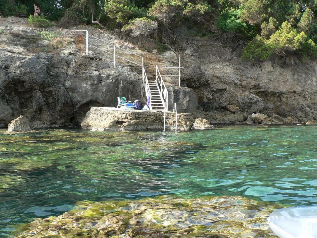 Mercouri Stone Cottage Korakochori Bagian luar foto